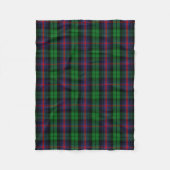 Scottish Clan Urquhart Tartan Pset Fleece Deken (Voorkant)