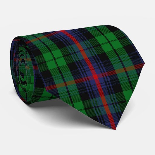 Scottish Clan Urquhart Tartan Pset Stropdas (Opgerold)