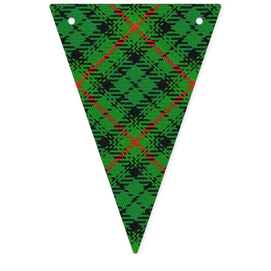 Scottish Clan Urquhart Tartan Vlaggetjes (Tweede vlag)