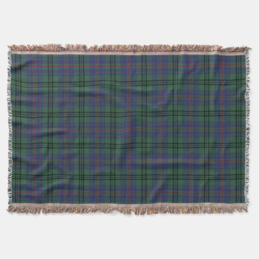 Scottish Clan Walker Tartan Pset Deken (Voorkant)