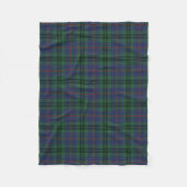 Scottish Clan Walker Tartan Pset Fleece Deken (Voorkant)