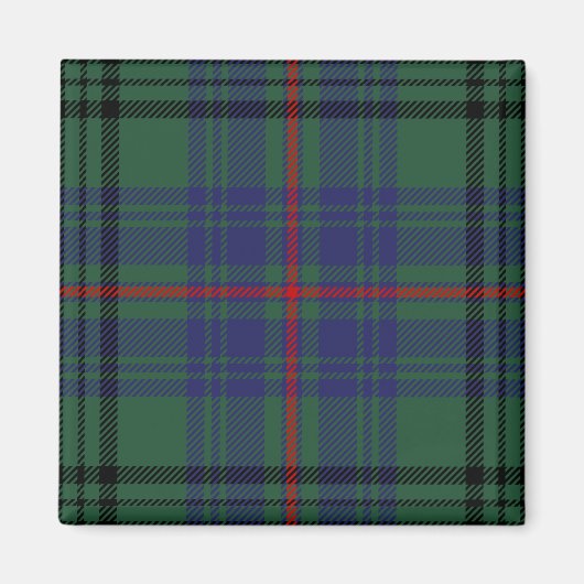 Scottish Clan Walker Tartan Pset Magneet (Voorkant)