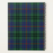 Scottish Clan Walker Tartan Pset Planner (Achterkant)