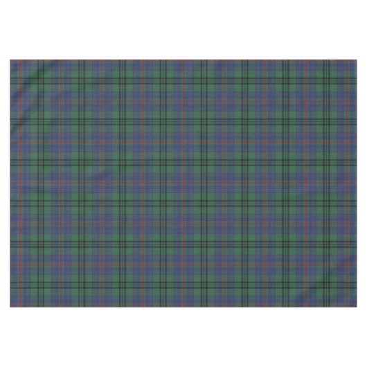 Scottish Clan Walker Tartan Pset Tafelkleed (Voorkant (Horizontaal))