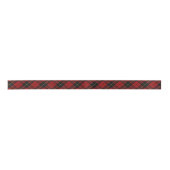 Scottish Clan Wallace Classic Red Tartan Satijnen Lint (Voorkant)
