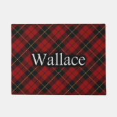 Scottish Clan Wallace Tartan Deurmat (Voorkant)