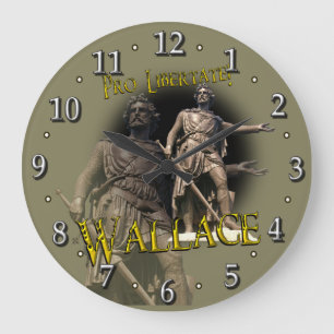 Scottish Clan Wallace Tartan Grote Klok