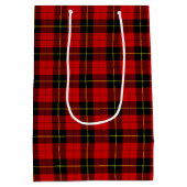 Scottish Clan Wallace Tartan Pattern Medium Cadeauzakje (Achterkant)