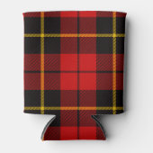 Scottish Clan Wallace Tartan Pset Blikjeskoeler (Voorkant)
