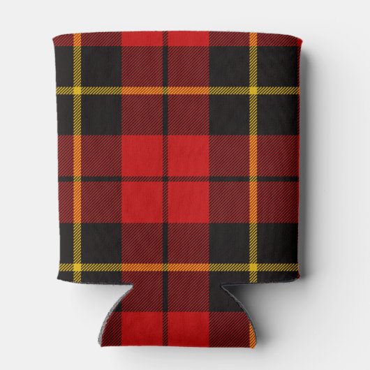Scottish Clan Wallace Tartan Pset Blikjeskoeler (Achterkant)