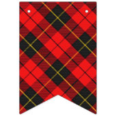 Scottish Clan Wallace Tartan Vlaggetjes (Derde vlag)