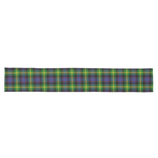 Scottish Clan Watson Tartan Pset Lange Tafelloper (Horizontaal)