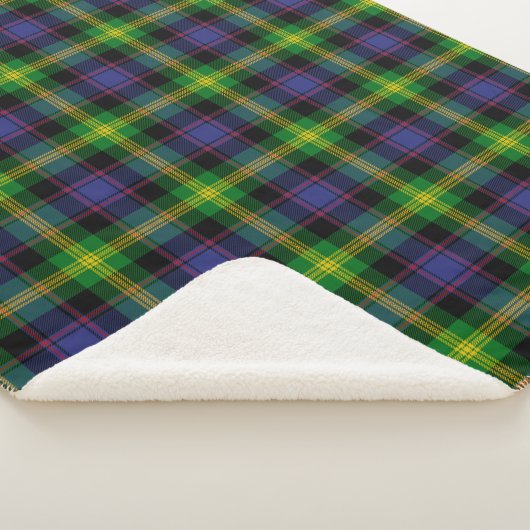 Scottish Clan Watson Tartan Pset Sherpa Deken (3/4)