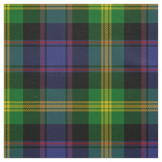 Scottish Clan Watson Tartan Pset Stof (Swatch)