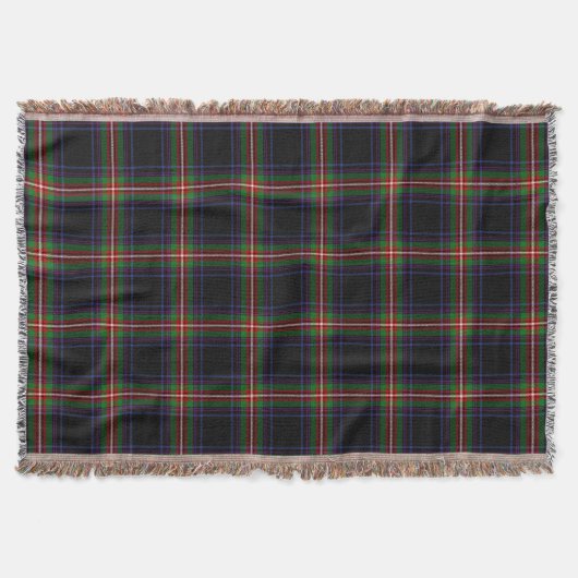 Scottish Clan Watt Tartan Pset Deken (Voorkant)