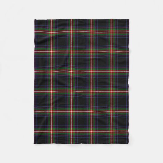 Scottish Clan Watt Tartan Pset Fleece Deken (Voorkant)