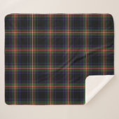 Scottish Clan Watt Tartan Pset Sherpa Deken (Voorkant (horizontaal))