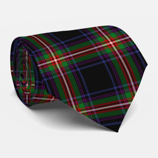 Scottish Clan Watt Tartan Pset Stropdas (Opgerold)