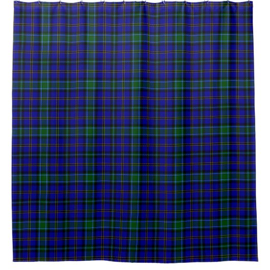 Scottish Clan Weir Tartan Pset Douchegordijn (Voorkant)