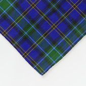 Scottish Clan Weir Tartan Pset Fleece Deken (Hoek)