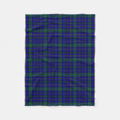 Scottish Clan Weir Tartan Pset Fleece Deken (Voorkant)