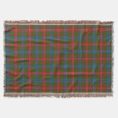 Scottish Clan Wilson Tartan Pset Deken (Voorkant)