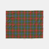 Scottish Clan Wilson Tartan Pset Fleece Deken (Voorkant (Horizontaal))