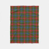 Scottish Clan Wilson Tartan Pset Fleece Deken (Voorkant)