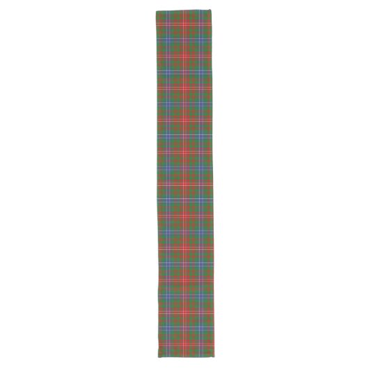 Scottish Clan Wilson Tartan Pset Lange Tafelloper (Voorkant)