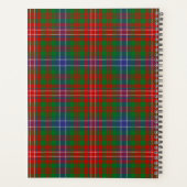 Scottish Clan Wilson Tartan Pset Planner (Achterkant)