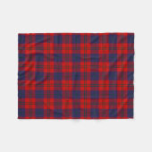 Scottish Clan Witherspoon Tartan Pset Fleece Deken (Voorkant (Horizontaal))