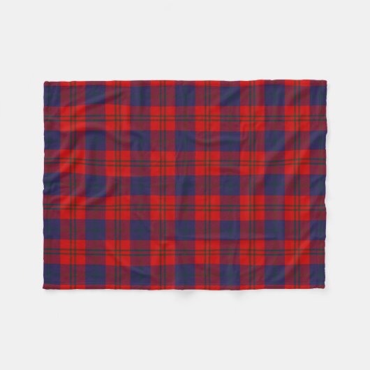 Scottish Clan Witherspoon Tartan Pset Fleece Deken (Voorkant (Horizontaal))