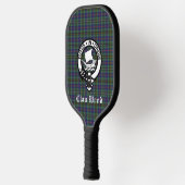 Scottish Clan Wood Crest & Tartan Custom Pickleball Paddle (Links)