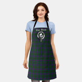 Scottish Clan Wood Crest & Tartan Schort