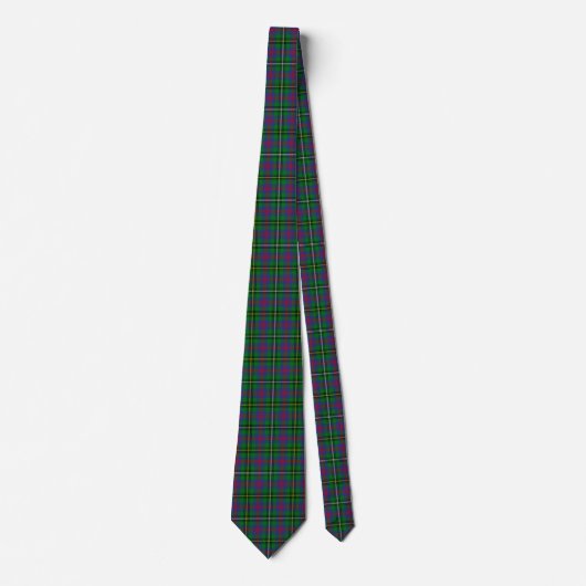 Scottish Clan Wood Tartan Stropdas (Voorkant)