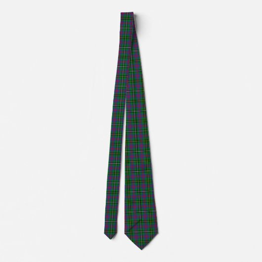 Scottish Clan Wood Tartan Stropdas (Achterkant)