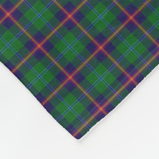 Scottish Clan Young Classic Tartan Fleece Deken (Hoek)