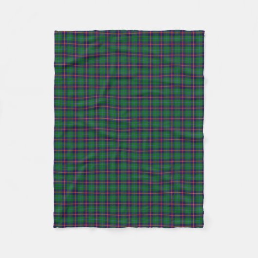 Scottish Clan Young Classic Tartan Fleece Deken (Voorkant)