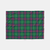 Scottish Clan Young Tartan Pset Fleece Deken (Voorkant (Horizontaal))