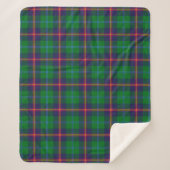 Scottish Clan Young Tartan Pset Sherpa Deken (Voorkant)