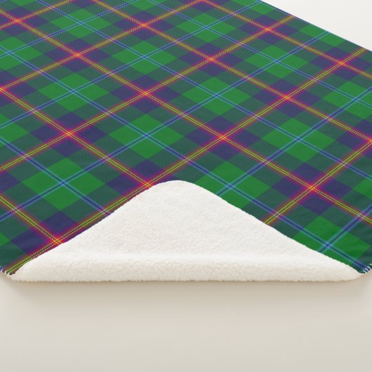 Scottish Clan Young Tartan Pset Sherpa Deken (3/4)