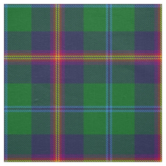 Scottish Clan Young Tartan Pset Stof (Swatch)