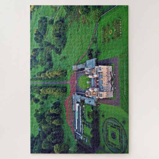 Scottish Clans Scott & Douglas - Drumlanrig Castle Legpuzzel (Verticaal)