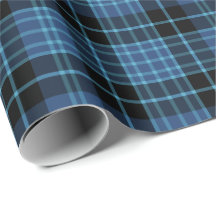 Scottish Clergy Tartan Blue en Black Pset