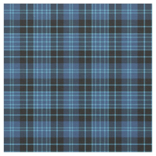 Scottish Clergy Tartan Stof (Close Up)