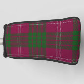 Scottish Colors Clan Crawford Tartan Pset Golfheadcover (Voorkant)