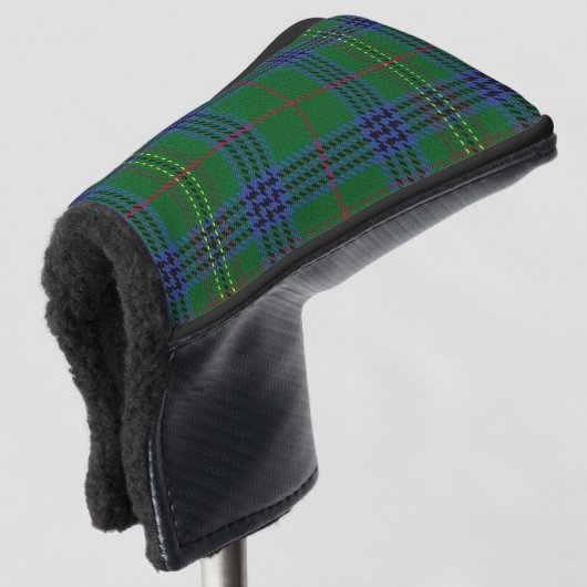 Scottish Colors Clan Kennedy Tartan Pset Golfheadcover (3/4 voorkant)
