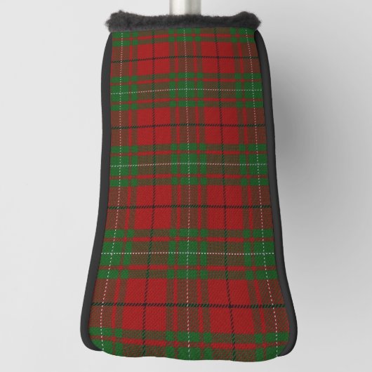 Scottish Colors Clan MacAulay Tartan Pset Golfheadcover (Draai 90)