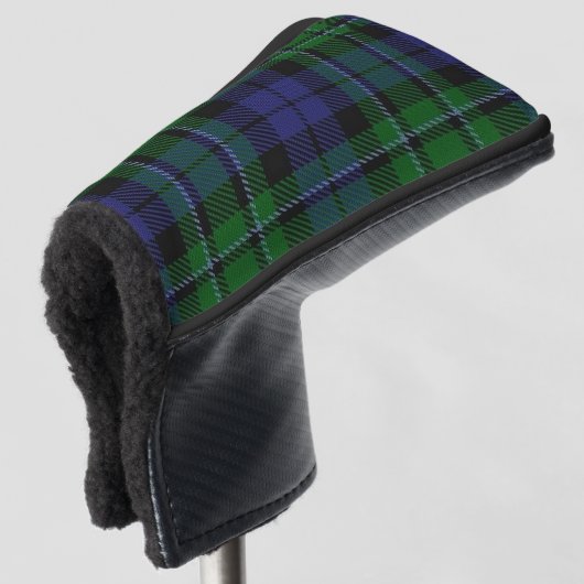 Scottish Colors Clan MacCallum Tartan Pset Golfheadcover (3/4 voorkant)