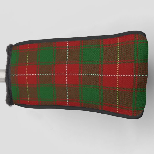 Scottish Colors Clan MacFie Tartan Pset Golfheadcover (Voorkant)